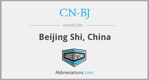 CN-BJ - Beijing Shi, China