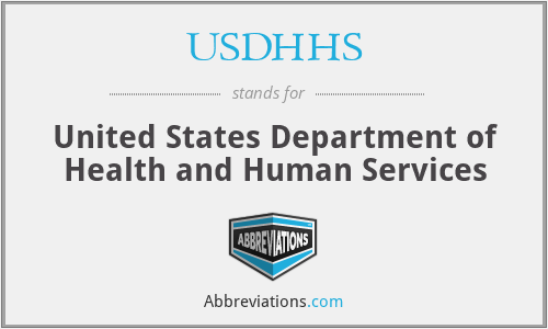 USDHHS - United States Department of Health and Human Services