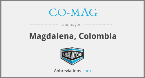 CO-MAG - Magdalena, Colombia