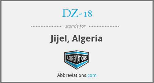 DZ-18 - Jijel, Algeria