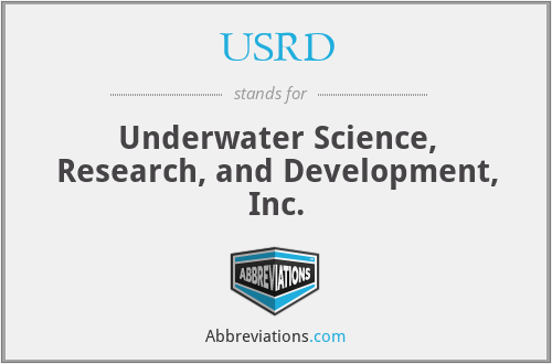 USRD - Underwater Science, Research, and Development, Inc.