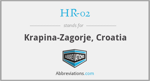 HR-02 - Krapina-Zagorje, Croatia