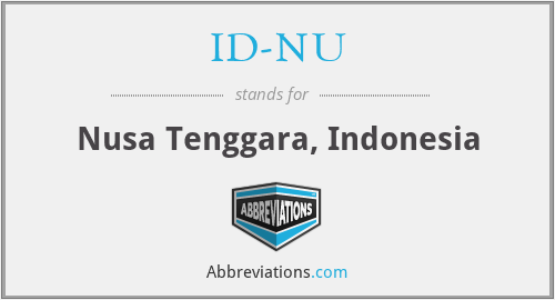 ID-NU - Nusa Tenggara, Indonesia