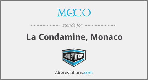 MC-CO - La Condamine, Monaco