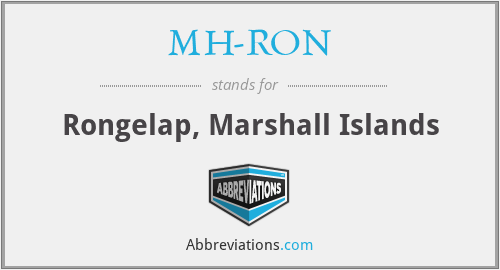 MH-RON - Rongelap, Marshall Islands
