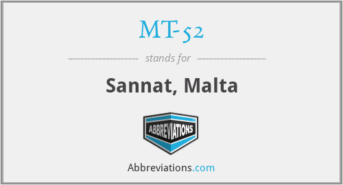 MT-52 - Sannat, Malta