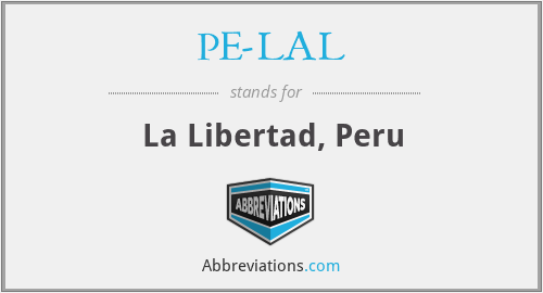 PE-LAL - La Libertad, Peru
