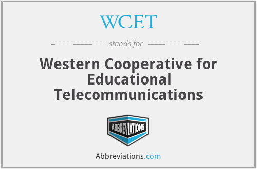 WCET - Western Cooperative for Educational Telecommunications