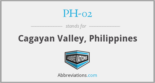 PH-02 - Cagayan Valley, Philippines