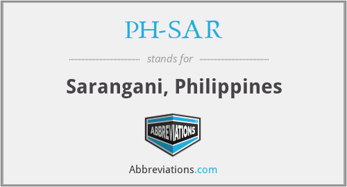 PH-SAR - Sarangani, Philippines