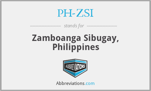 PH-ZSI - Zamboanga Sibugay, Philippines