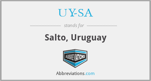 UY-SA - Salto, Uruguay