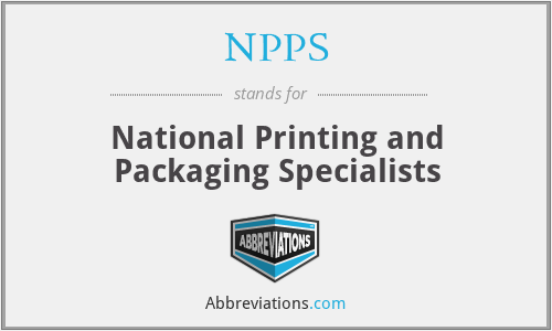 NPPS - National Printing and Packaging Specialists