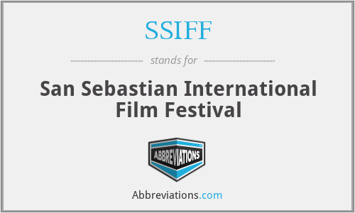 SSIFF - San Sebastian International Film Festival