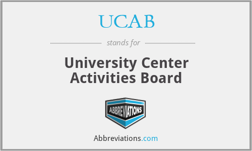 UCAB - University Center Activities Board