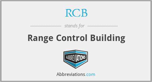 RCB - Range Control Building
