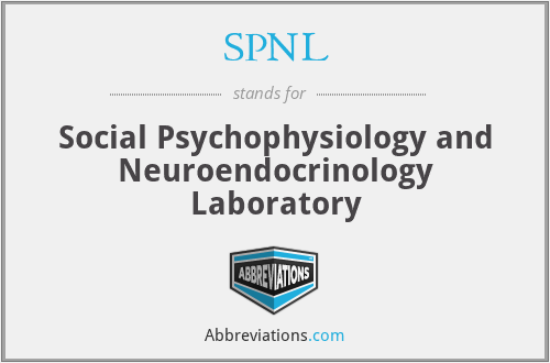 SPNL - Social Psychophysiology and Neuroendocrinology Laboratory