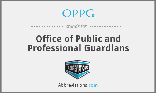 OPPG - Office of Public and Professional Guardians