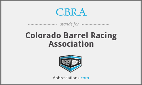 CBRA - Colorado Barrel Racing Association