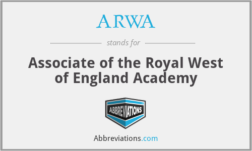 ARWA - Associate of the Royal West of England Academy