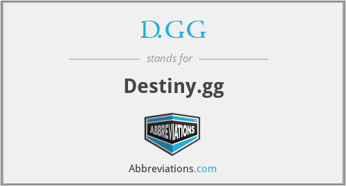 D.GG - Destiny.gg