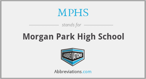 MPHS - Morgan Park High School