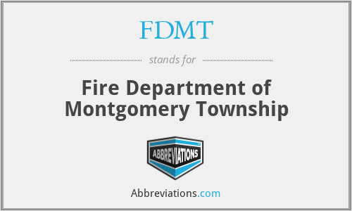 FDMT - Fire Department of Montgomery Township