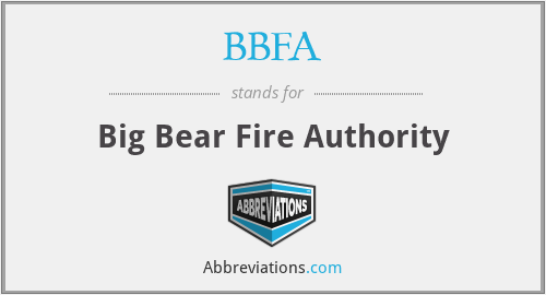 BBFA - Big Bear Fire Authority