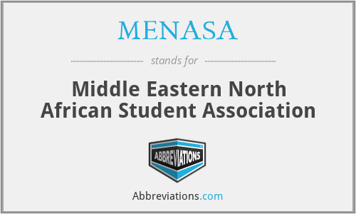 MENASA - Middle Eastern North African Student Association