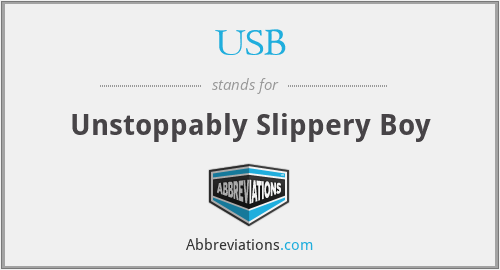 USB - Unstoppably Slippery Boy