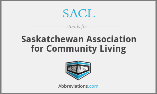 SACL - Saskatchewan Association for Community Living