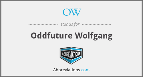 OW - Oddfuture Wolfgang