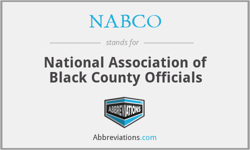 NABCO - National Association of Black County Officials