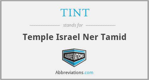 TINT - Temple Israel Ner Tamid