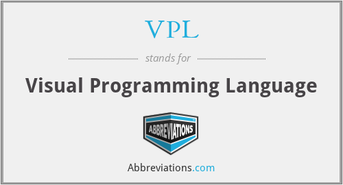 VPL - Visual Programming Language