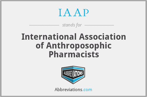 IAAP - International Association of Anthroposophic Pharmacists