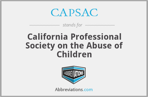 CAPSAC - California Professional Society on the Abuse of Children