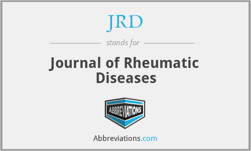JRD - Journal of Rheumatic Diseases