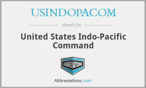 USINDOPACOM - United States Indo-Pacific Command