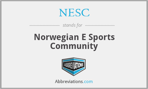 NESC - Norwegian E Sports Community