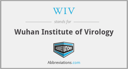 WIV - Wuhan Institute of Virology