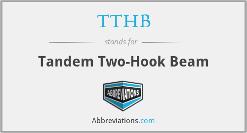 TTHB - Tandem Two-Hook Beam