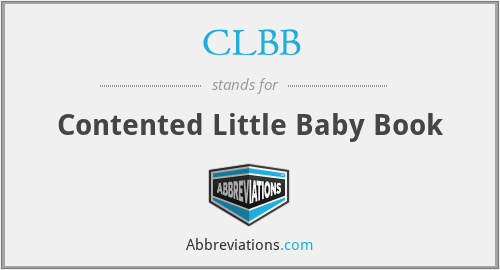 CLBB - Contented Little Baby Book