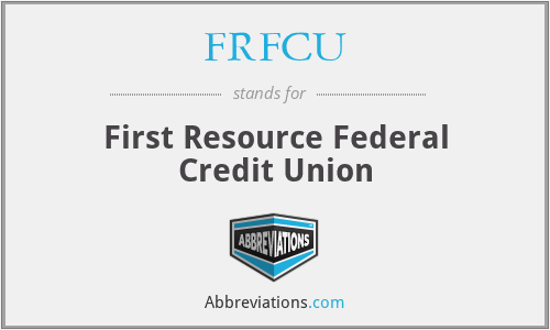 FRFCU - First Resource Federal Credit Union