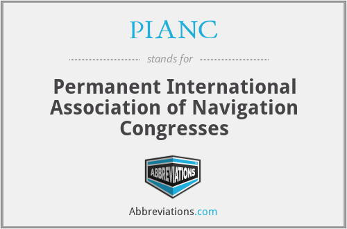 PIANC - Permanent International Association of Navigation Congresses