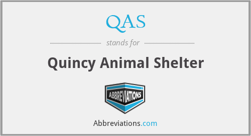 QAS - Quincy Animal Shelter