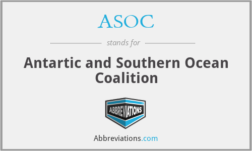 ASOC - Antartic and Southern Ocean Coalition