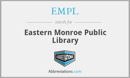 EMPL - Eastern Monroe Public Library