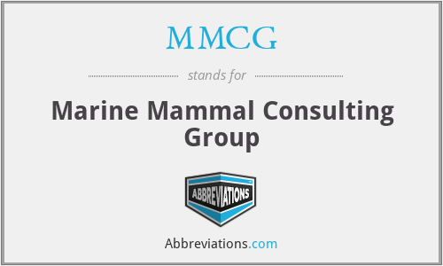 MMCG - Marine Mammal Consulting Group