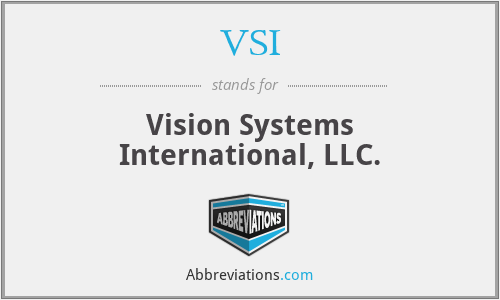 VSI - Vision Systems International, LLC.